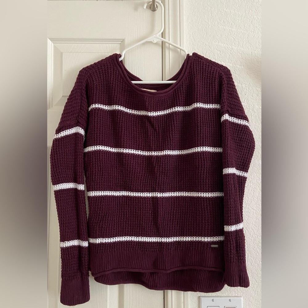 Burgundy Sweater